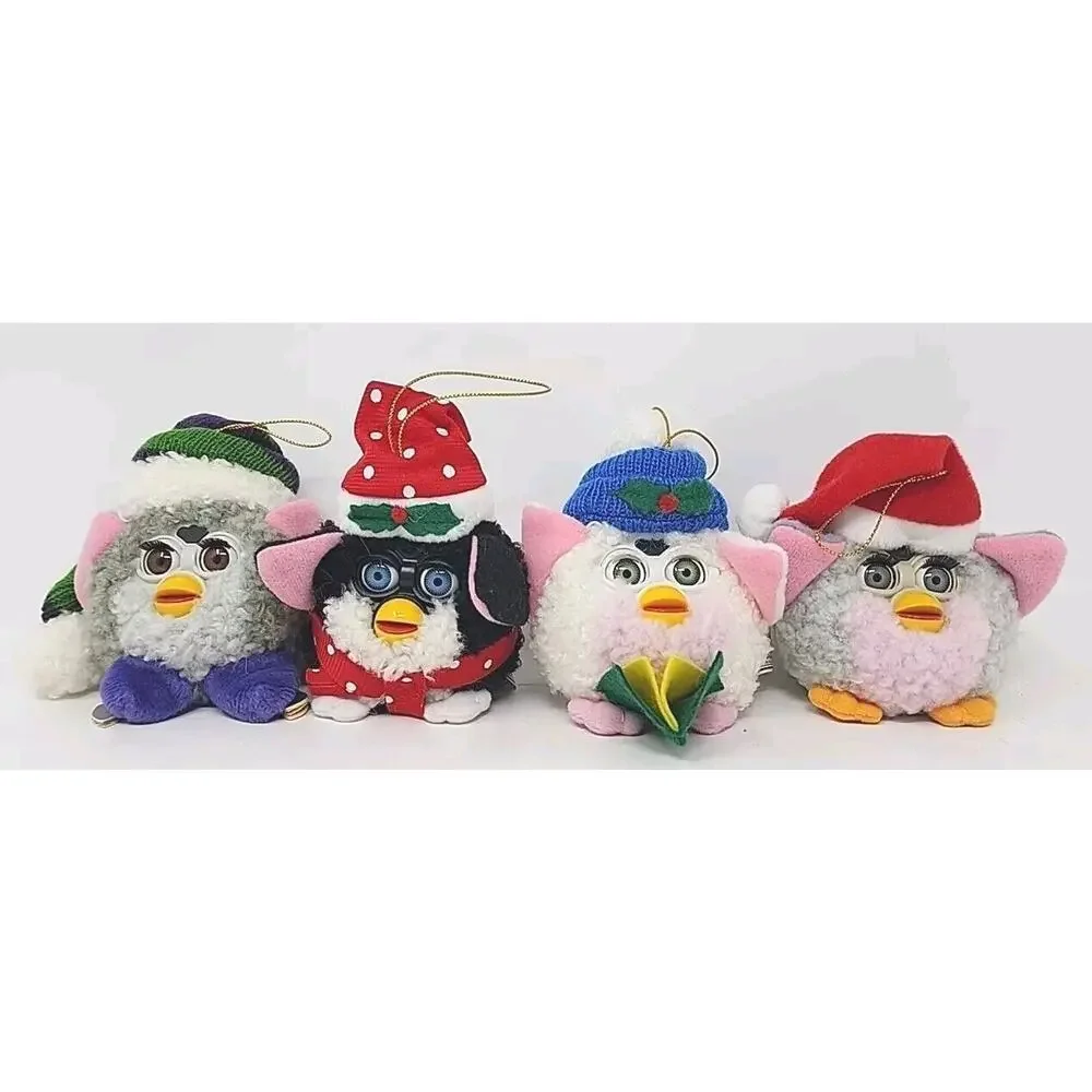1999 Original Furby Holiday‎ Ornaments Tiger Electronics Hasbro U266